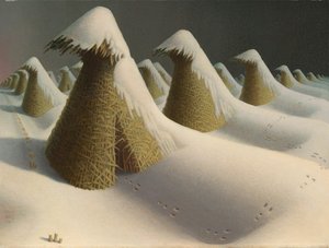 Januar von Grant Wood