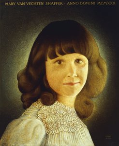 Porträt von Mary Van Vechten Schaffer, 1930