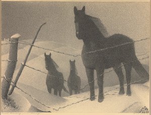 Studie für Februar, 1940