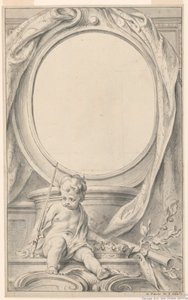 Entwurf für einen Rahmen um das Porträt von William Russell, erster Herzog von Bedford