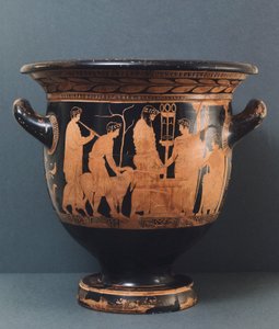 Attische Vase von Kleophon-Maler, 5. Jahrhundert v. Chr. von Greek