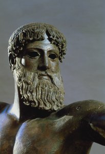 Kopf des Poseidon (Detail)