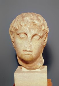 Kopf eines der Diadochen oder Kopf von Alexander III. dem Großen