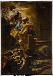 Der Apostel Petrus aus dem Gefängnis befreit