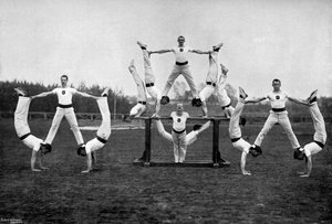 Vorführung des Aldershot-Turnpersonals, Hampshire von Gregory and Co