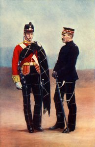 Offiziere der Highland Light Infantry, 1901