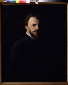 Selbstporträt von Grigori Grigoryevich Myasoedov