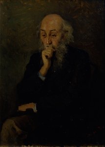 Porträt des Künstlers Nikolai Ge