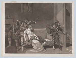 Erste Szene der Diebe, ca. 1805