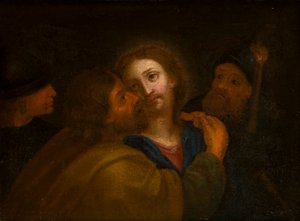 Verrat Christi, ca. 1610-66 von Guercino