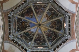 Fresken der Kuppel der Kathedrale von Piacenza