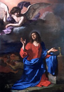 Guercino - Christus betet im Garten Gethsemane vor seiner Verhaftung