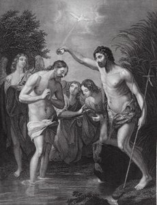 Johannes der Täufer tauft