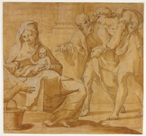 Anbetung der Hirten von Guido Reni