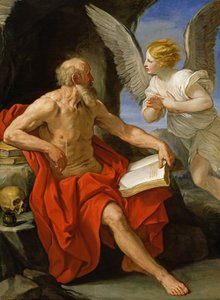 Engel erscheint dem heiligen Hieronymus