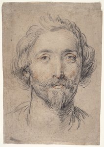 Kopf eines Mannes [Nicholas Lanier?] von Guido Reni