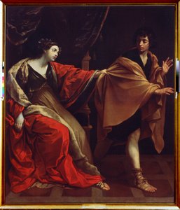 Joseph und die Frau des Potiphar (Joseph flieht vor der Frau des Potiphar)