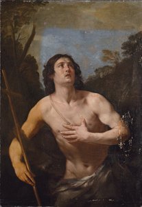 Der heilige Johannes der Täufer in der Wildnis