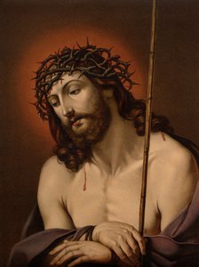 Der leidende Erlöser von Guido after Reni