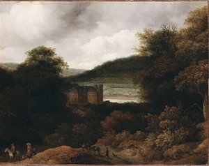 Blick auf den Rhein von Guillam Dubois