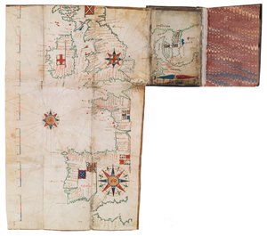 Taschenatlas und nautischer Almanach, ca. 1546