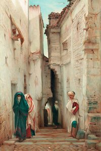 Ein heimlicher Verehrer, 1873 von Guillaume Charles Brun