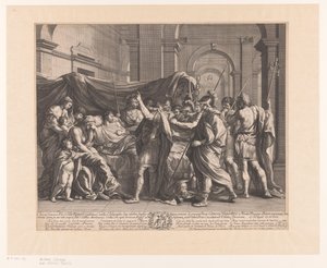 Germanicus auf seinem Sterbebett