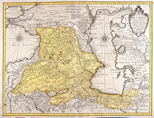 Georgien, Armenien, Aserbaidschan, Osttürkei, Nordiran von Guillaume Delisle