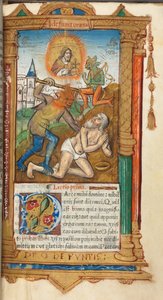 Gedrucktes Stundenbuch Gebrauch von Rom: fol, 78r, Hiob, 1510