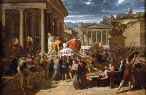Der Tod Caesars, 44 v. Chr., um 1780-1832
