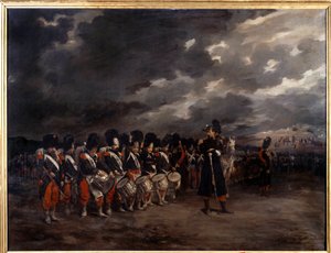 Ein Trommler der Kaiserlichen Garde