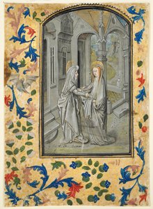 Blatt aus einem Stundenbuch: Verkündigung an die Hirten, ca. 1470-1480