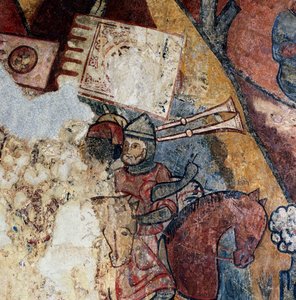 Der Tod von Guillem II. von Montcada während der Eroberung von Mallorca von Guillem Ramon de Montcada