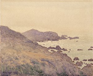 Kalifornische Küste von Gunnar Widforss
