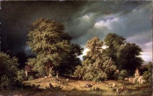Der alte Friedhof von Gustav Adolf Closs