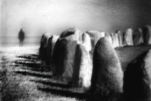 Geheimnisvoller Steinkreislandschaft von Gustav Davidsson