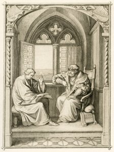 Luther liest dem Kurfürsten Johann dem Beständigen vor