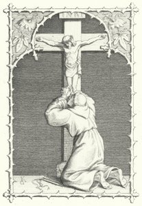 Martin Luther in geistiger Qual (Stich)