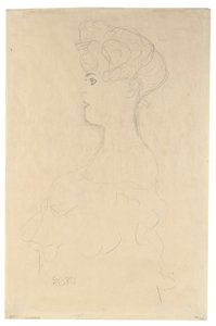 Büste im Profil von links, ca. 1904-05