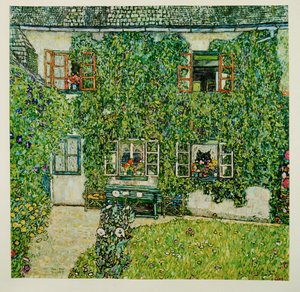 Forsthaus in Weissenbach am Attersee von Gustav Klimt