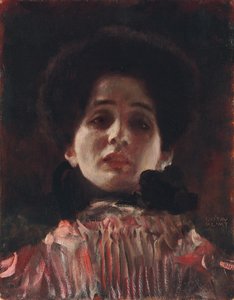 Porträt einer Dame en face, c.1898