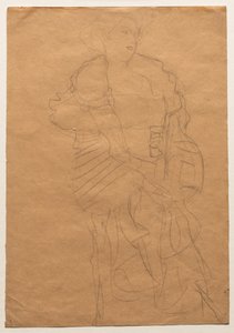 Hermine Gallia, um 1903 von Gustav Klimt