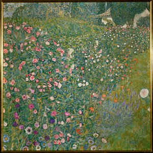 Italienische Gartenlandschaft von Gustav Klimt