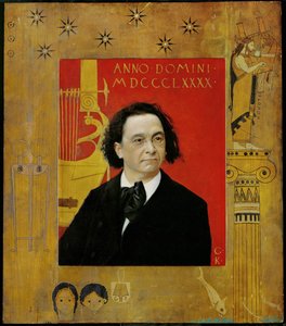 Joseph Pembauer, Pianist und Klavierlehrer von Gustav Klimt