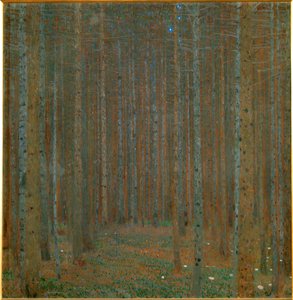 Kiefernwald von Gustav Klimt
