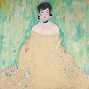 Porträt von Amalie Zuckerkandl, 1916-1918 von Gustav Klimt