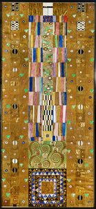 Skizze für Der Ritter vom Fries des Palais Stoclet, Brüssel von Gustav Klimt