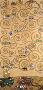 Skizzen für das Fries für den Palais Stoclet in Brüssel, Belgien von Gustav Klimt
