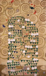 Skizzen für das Fries für den Palais Stoclet in Brüssel, Belgien von Gustav Klimt