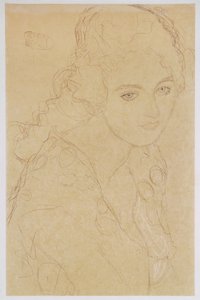 Studie für das Gemälde Porträt Ria Munk III von Gustav Klimt